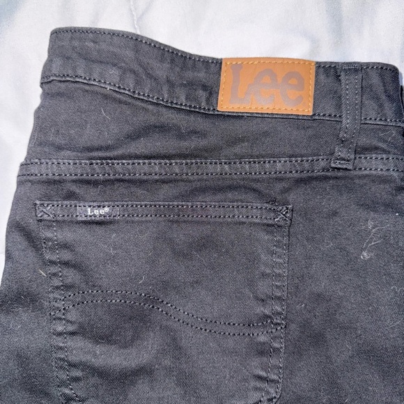 Lee Classic Black Bootcut Denim Size 20 Petite - Picture 3 of 5